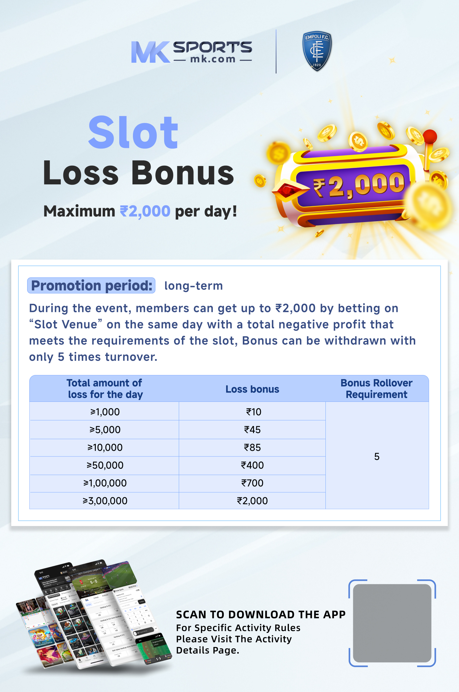 sito slot bonus senza deposito